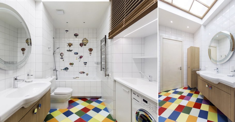 Мозаика в интерьере реальное фото