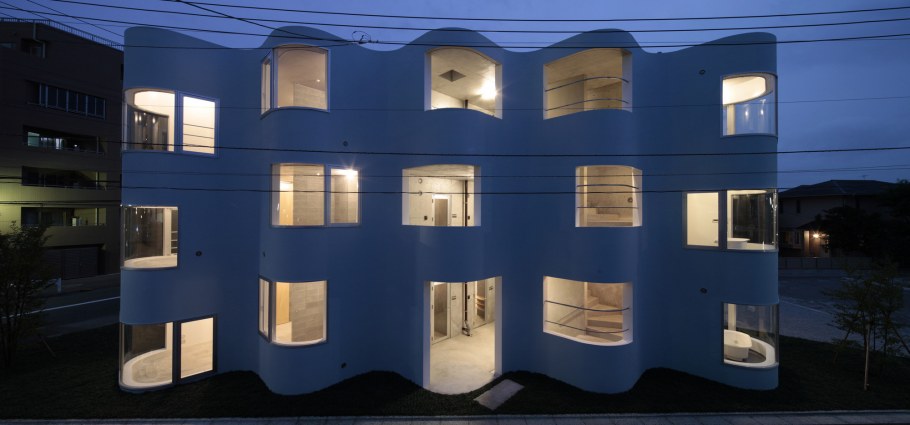 Японские многоэтажные дома