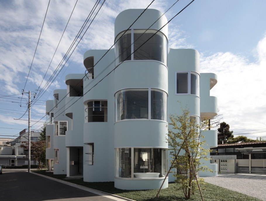 Жилой комплекс Cellbrick в Токио