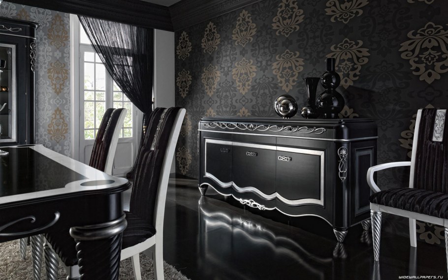 Классические темные обои