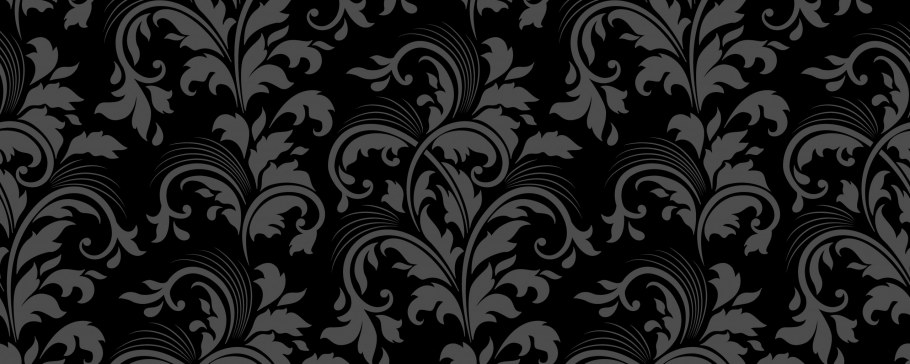 Черный фон с узорами