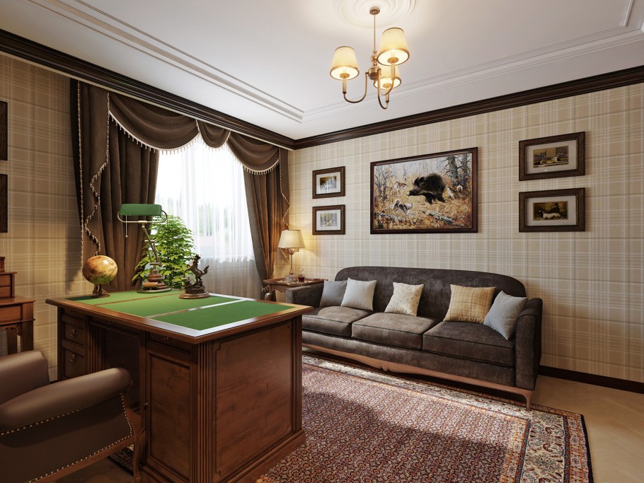 Евроремонт в английском стиле