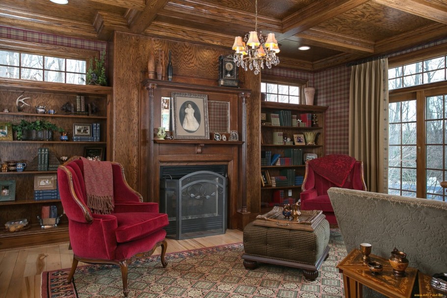 Кухня в викторианском стиле