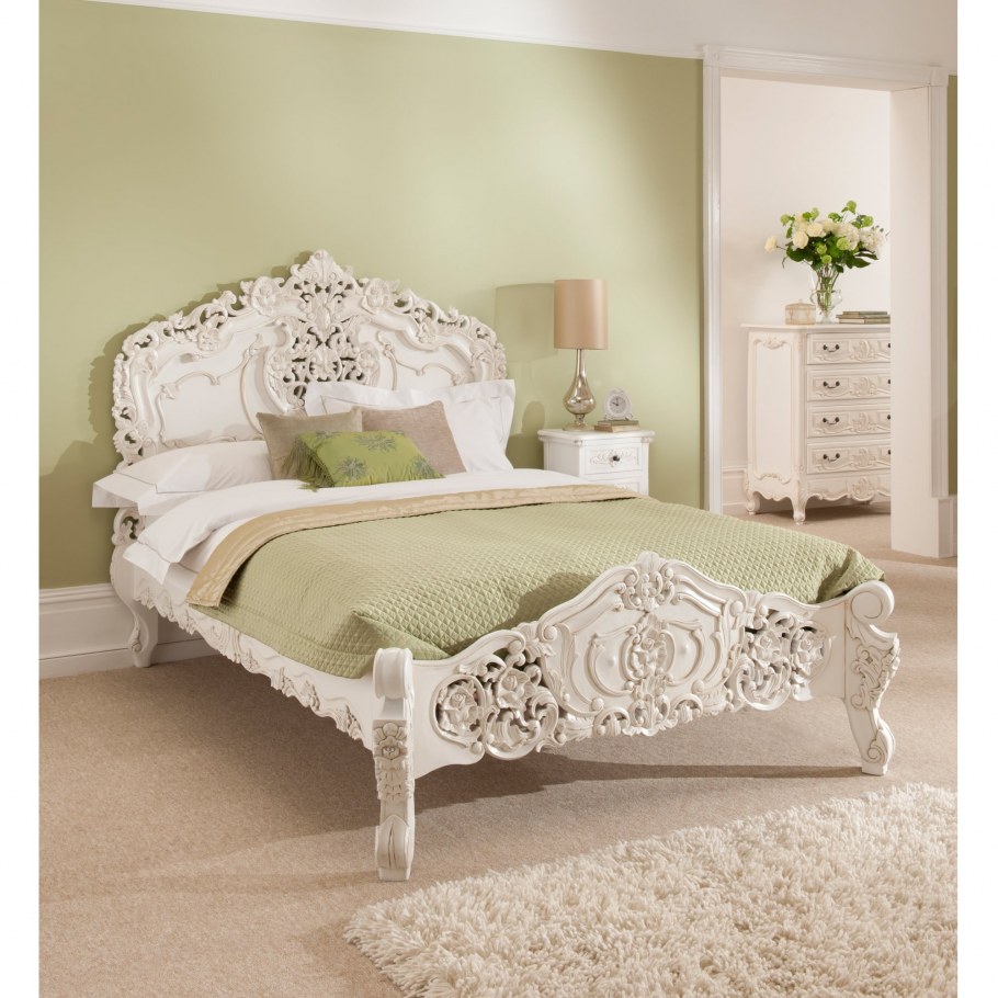 Кровать стиль Барокко, рококо, Ампир