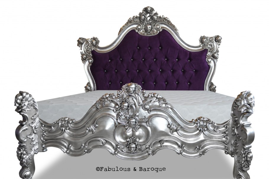 Красная спальня в стиле Барокко