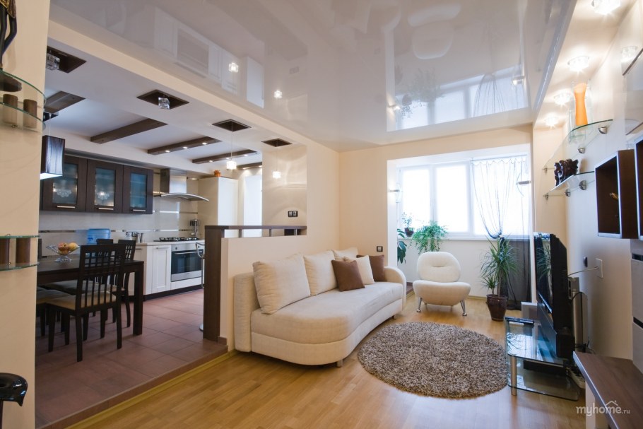 Красивая трехкомнатная квартира