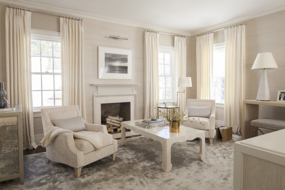 Интерьер в кремовых тонах