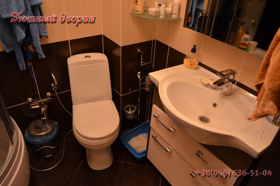 Ванна комната в гостинке