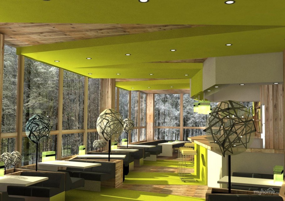 Кафе эко стиль интерьер кафе экостиль