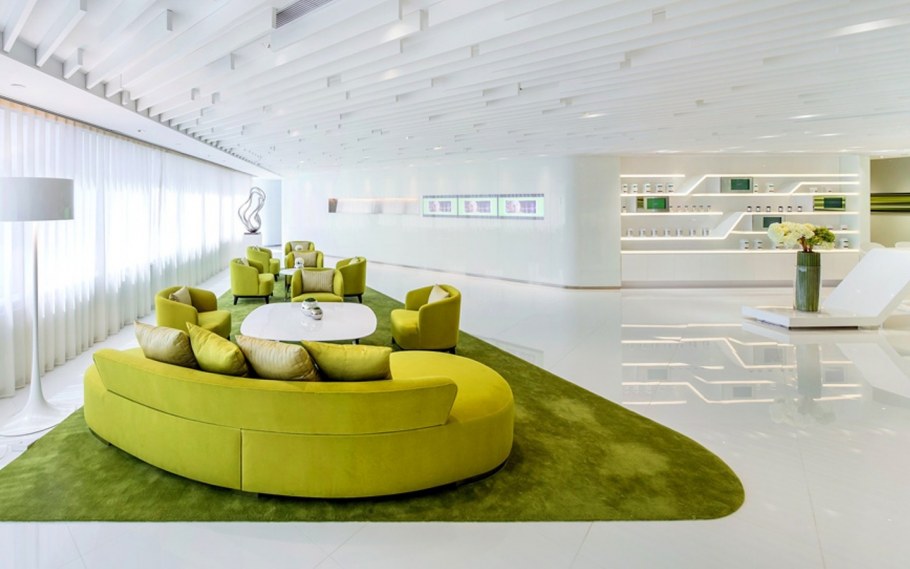 Зона отдыха в больнице