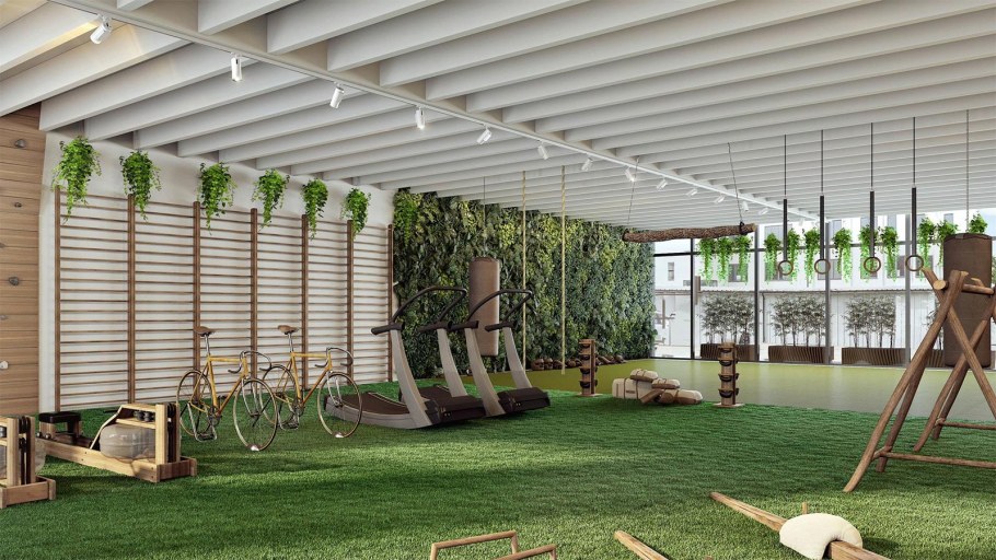 Спортзал на открытом воздухе