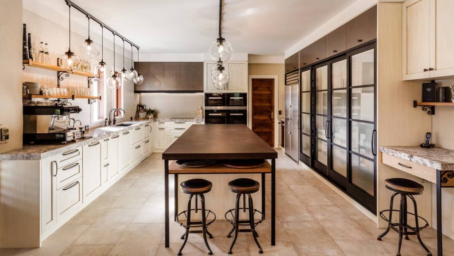 Пол на кухне линолеум