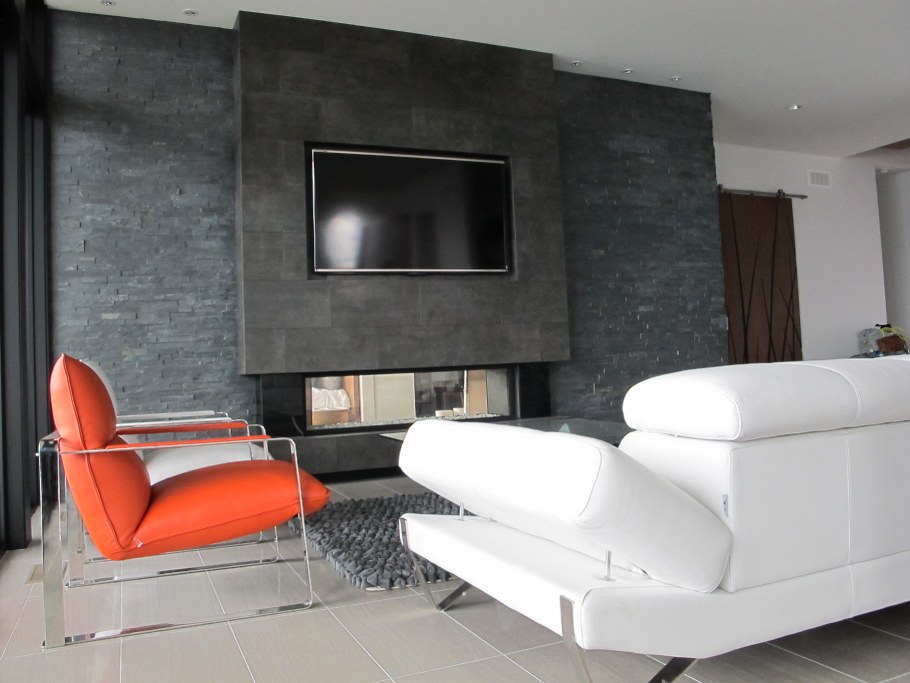 Красивая плитка для гостиной стена