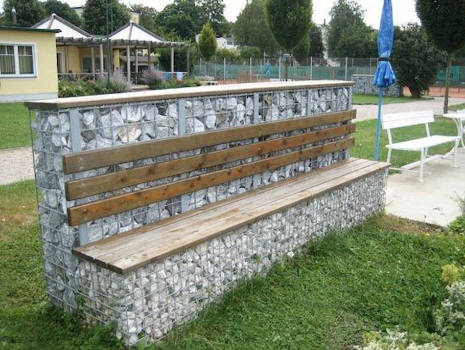 Габионы арка