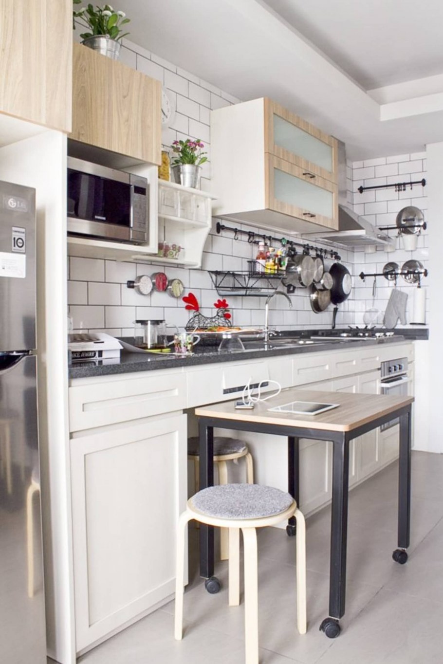 Маленькая функциональная кухня