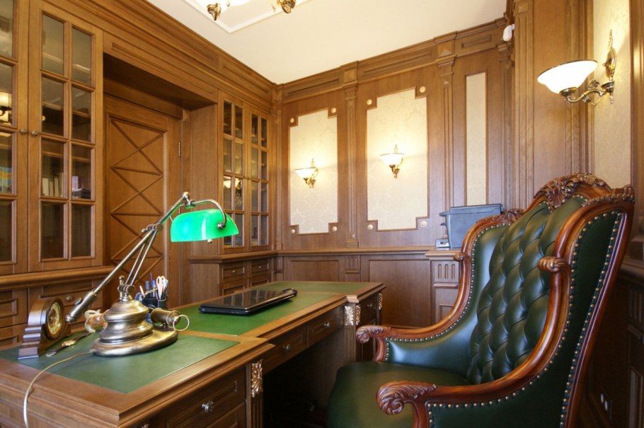 Кабинетный интерьер