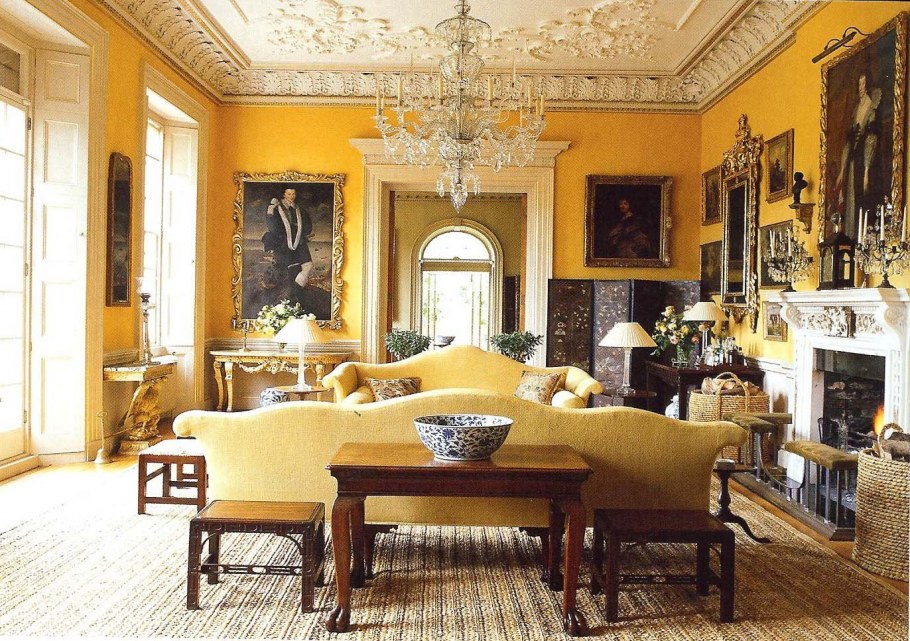 Дом в георгианский стиль интерьер