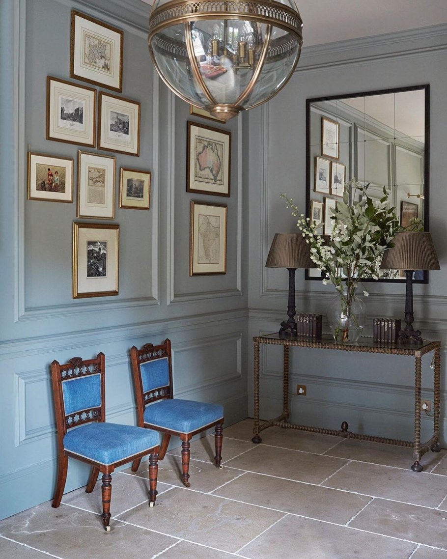 Георгианский стиль в интерьере ванны