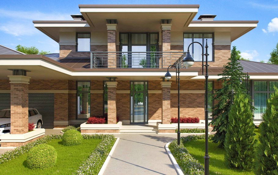 ТОПДОМ архитектура Райта