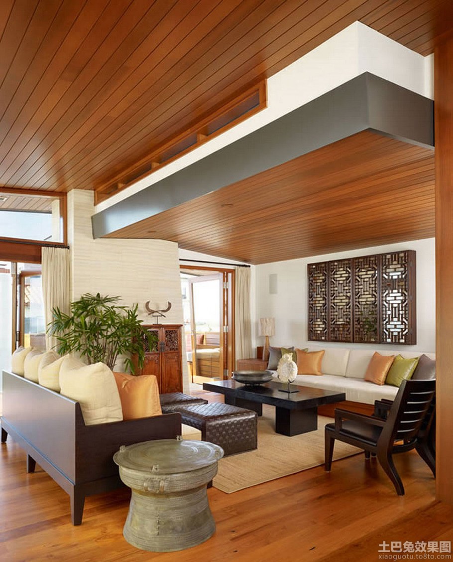 Дизайнерские деревянные потолки