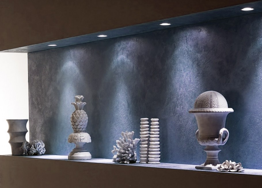 Венецианская штукатурка серая