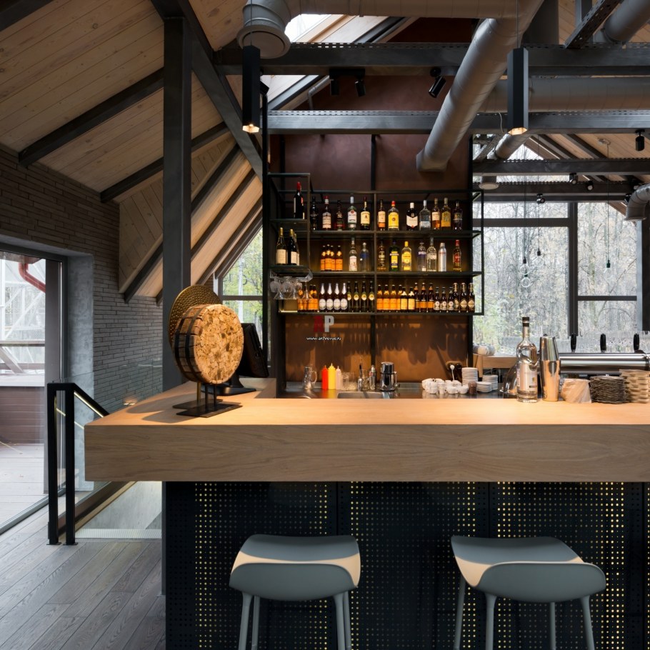 Скандинавский стиль в интерьере кафе