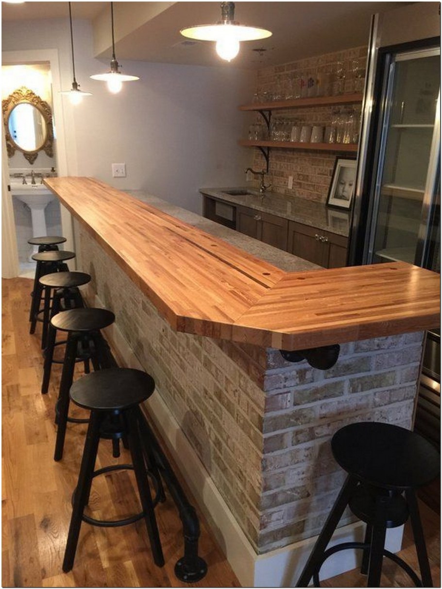 Барная стойка на террасе