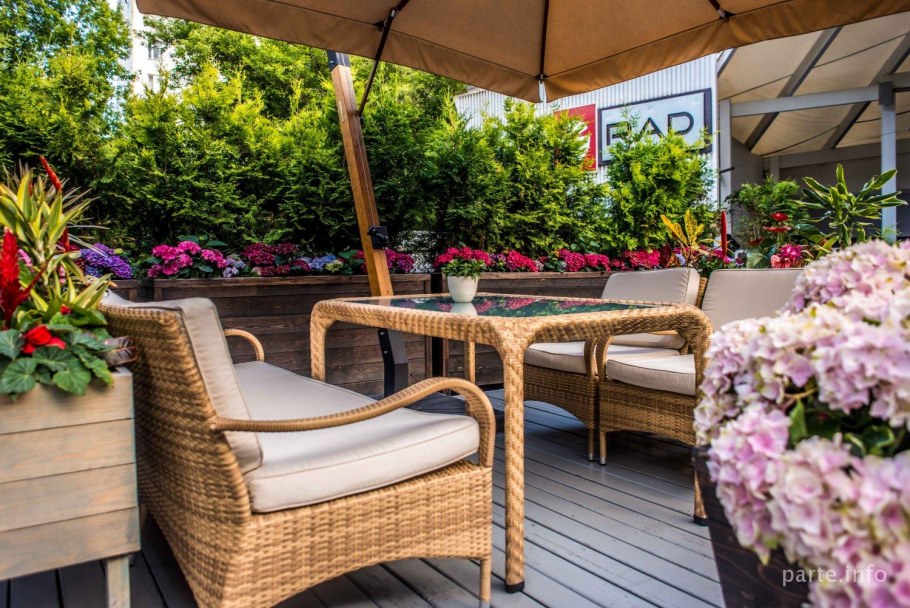 Ботанист летняя веранда