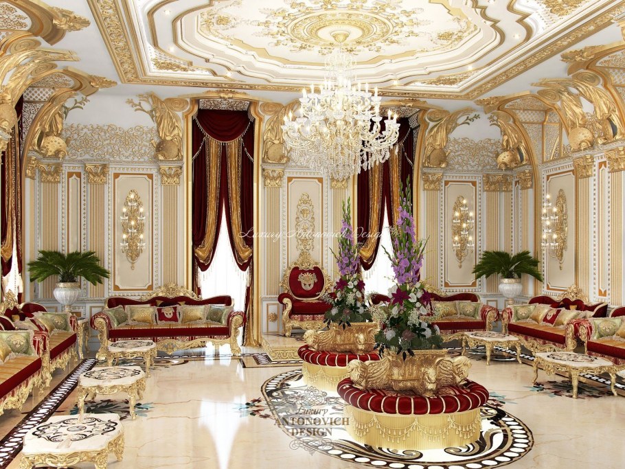 Помпезный особняк