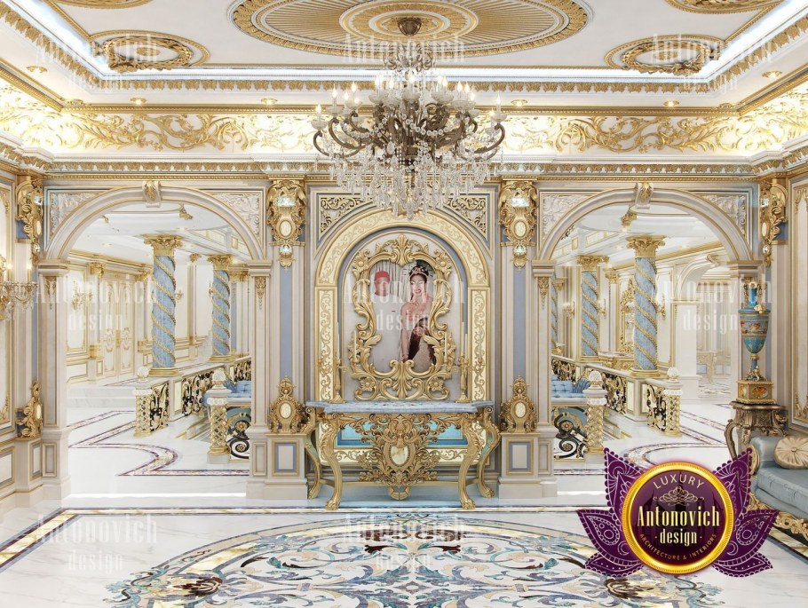Гостиная в дворцовом стиле