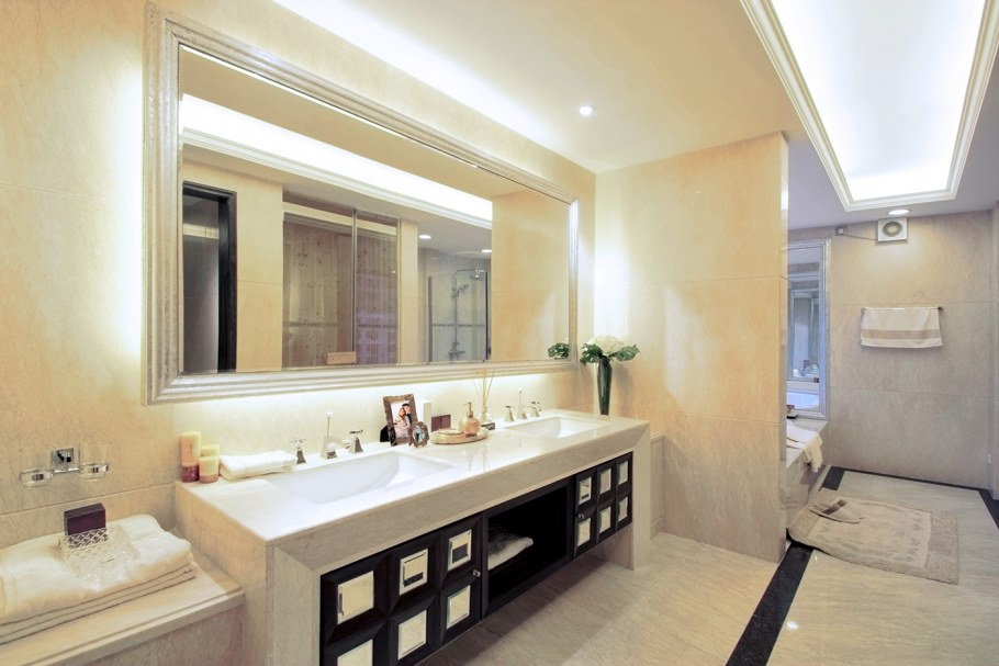 Светодиодное освещение в ванной