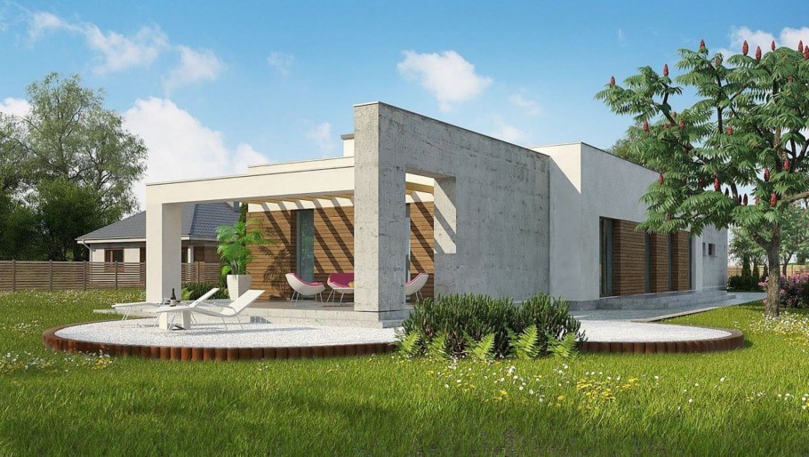 Проект дома zx129