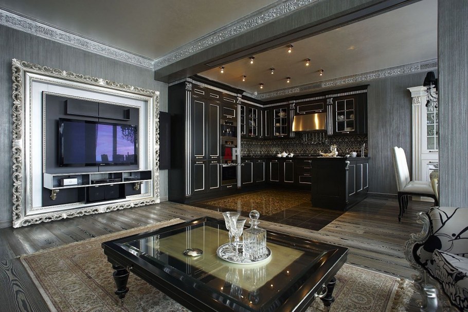 Стиль гламур в интерьере