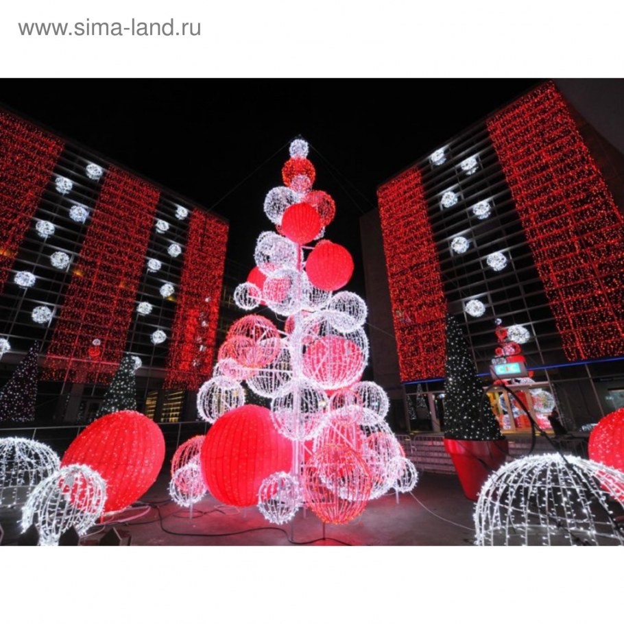 Новогодние светодиодные инсталляции
