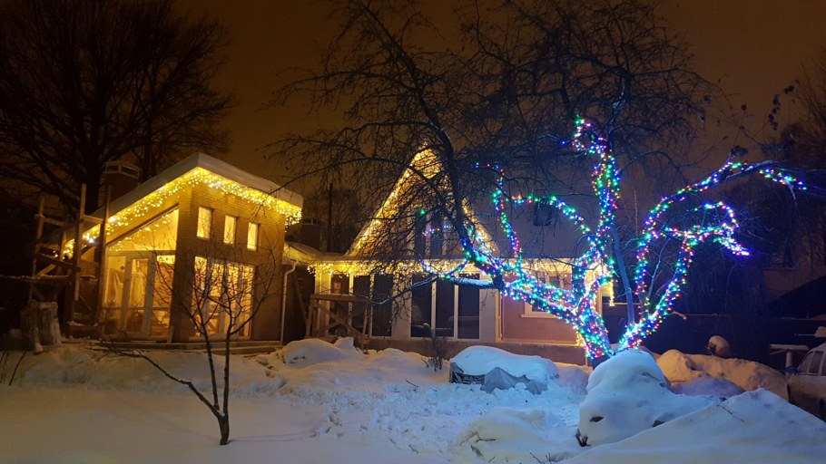 Световой олень Рудольф