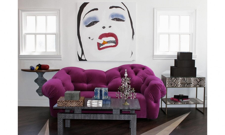 Поп-арт элементы декора в интерьере