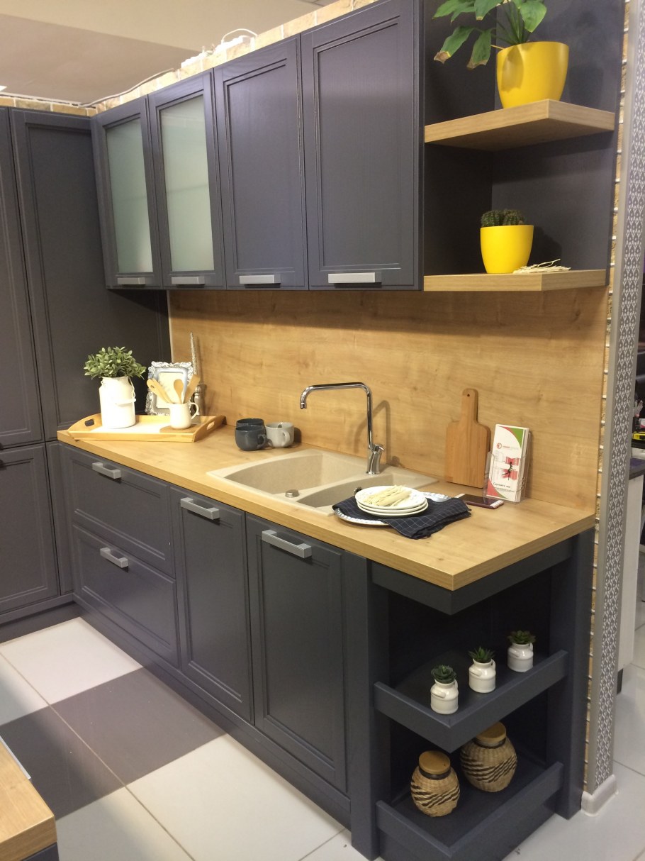 Столешница и фартук под дерево