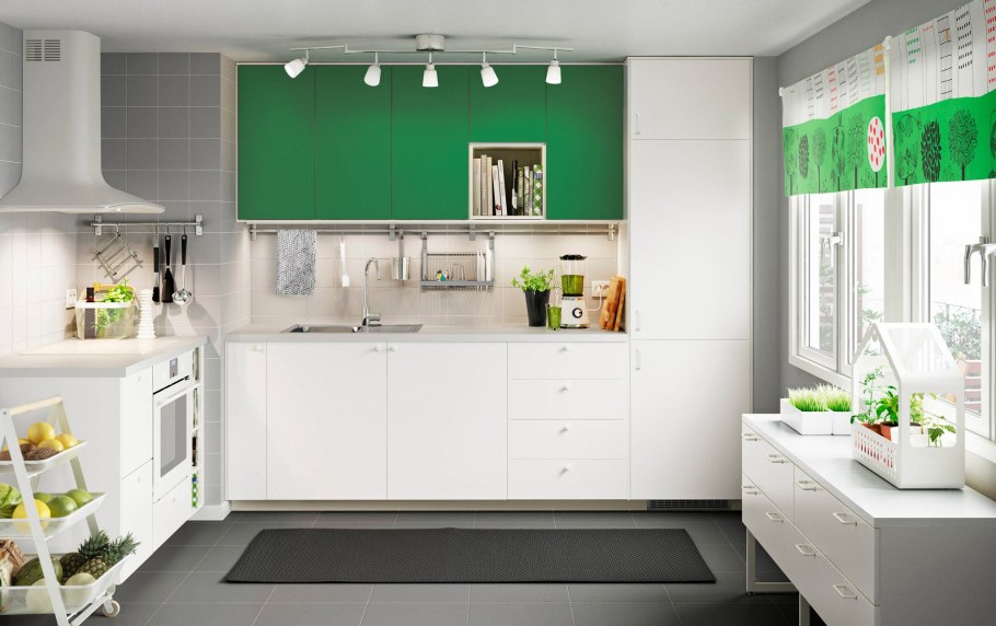 Скандинавская кухня икеа