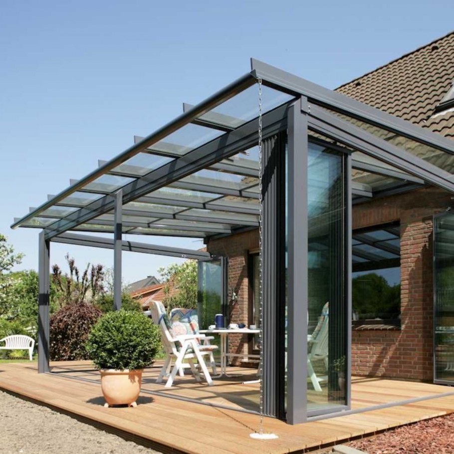 Навес к дому