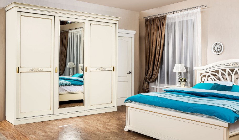 Кровать Камелия ясень шпон