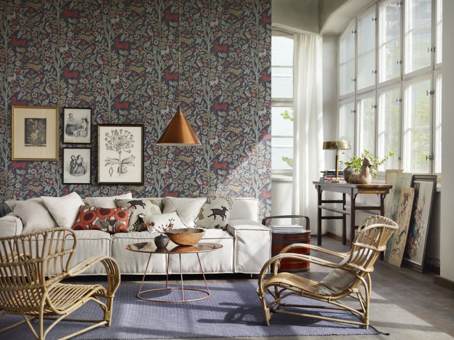 Природные мотивы в дизайнке скандитнавских старн