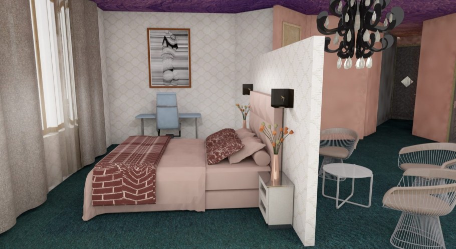 Интерьер гостиной в русском стиле