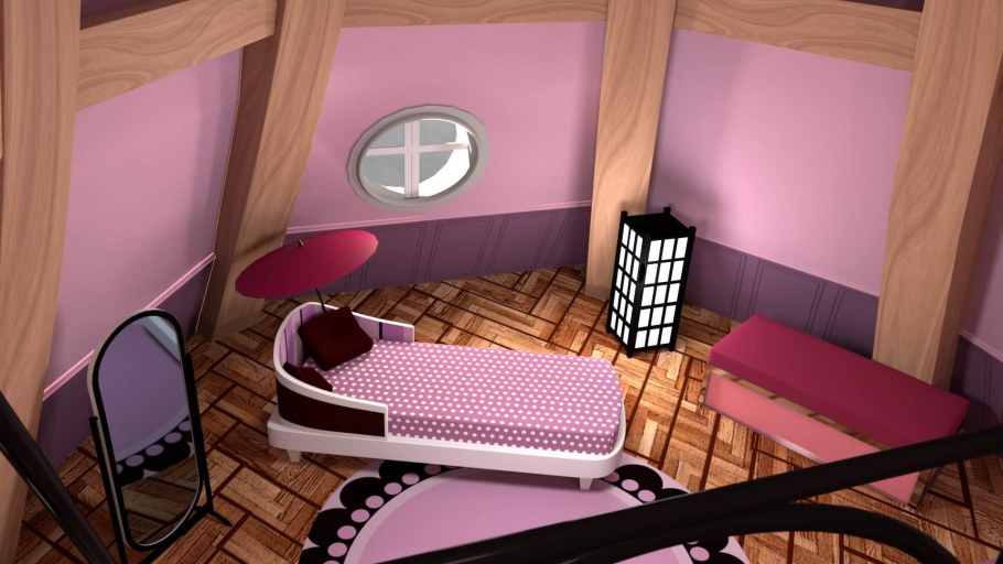 Комната Маринетт Дюпен Чен