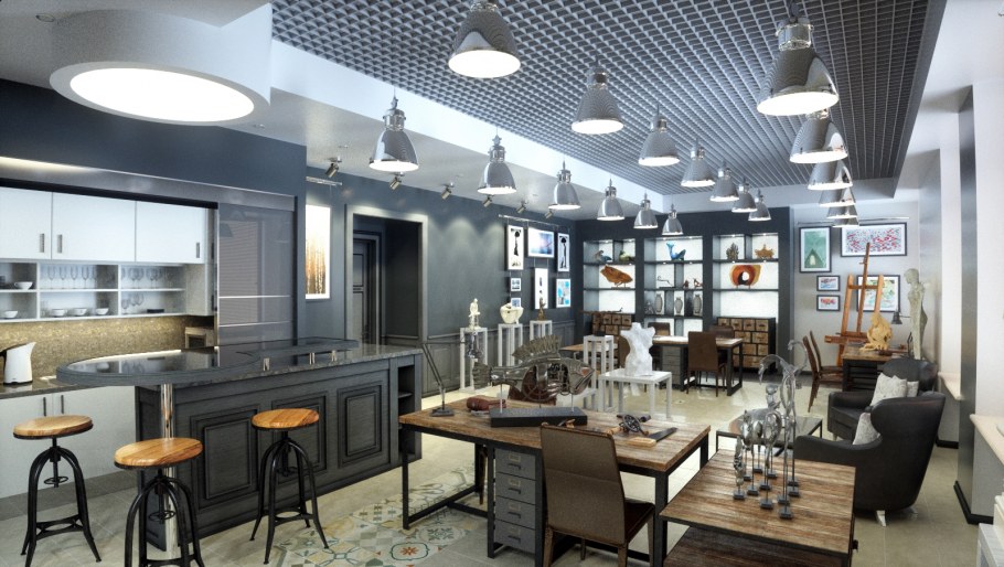 Коммерческий дизайн интерьера