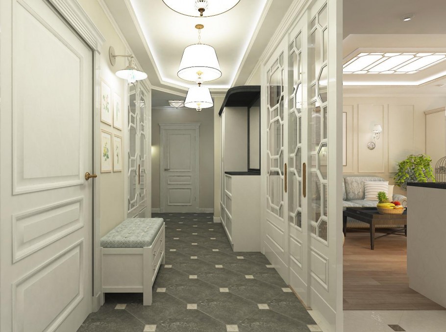 Неоклассика в интерьере квартиры