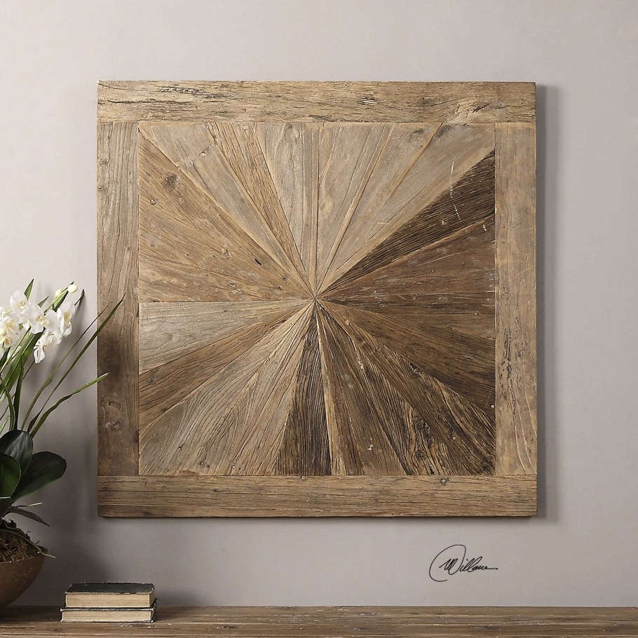 Декоративное деревянное панно