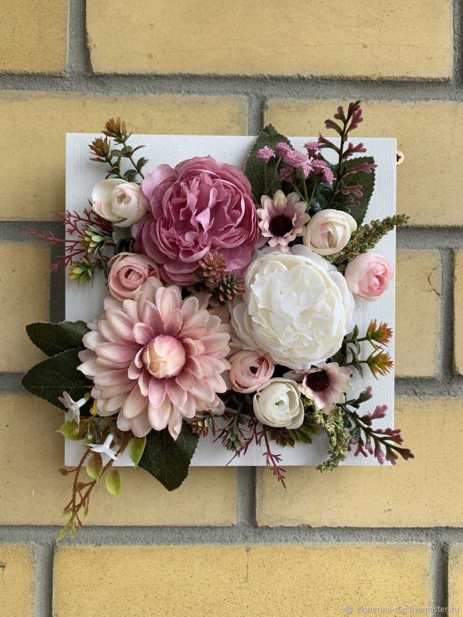 Цветочное панно