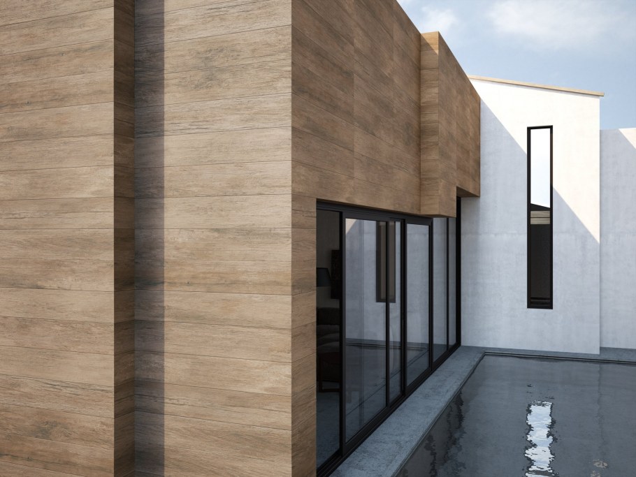 Керамогранит вентфасад под дерево 600 х 300