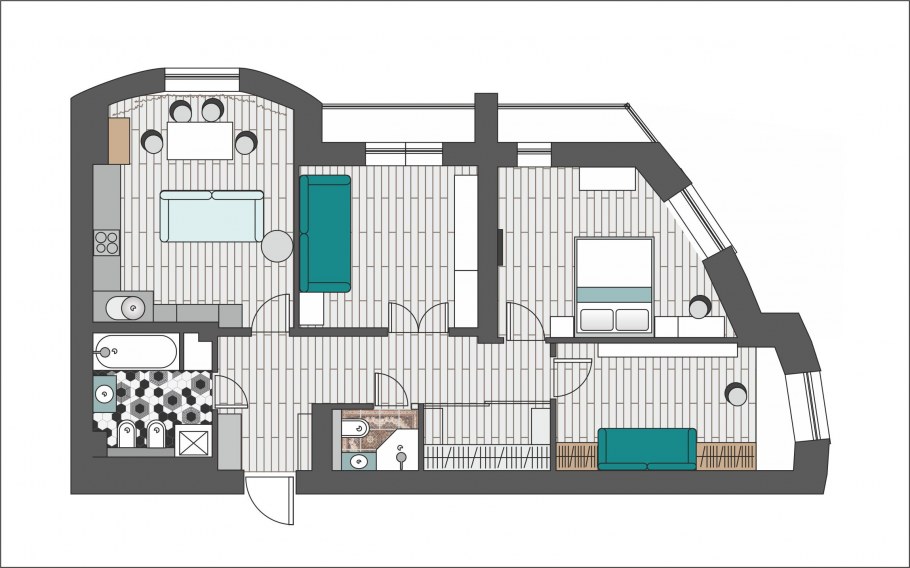 План застройки Приозерного Новосибирск