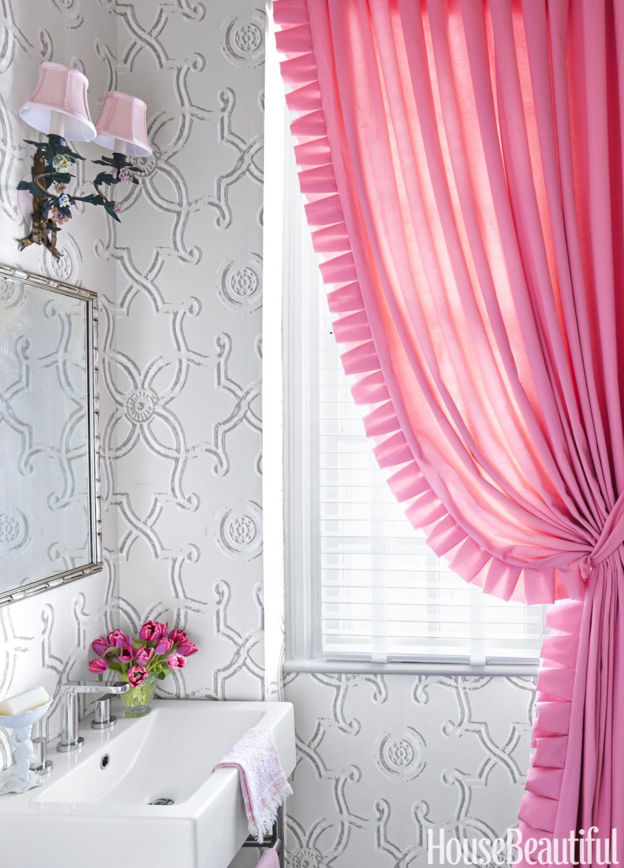 Сочетание розового в интерьере детской